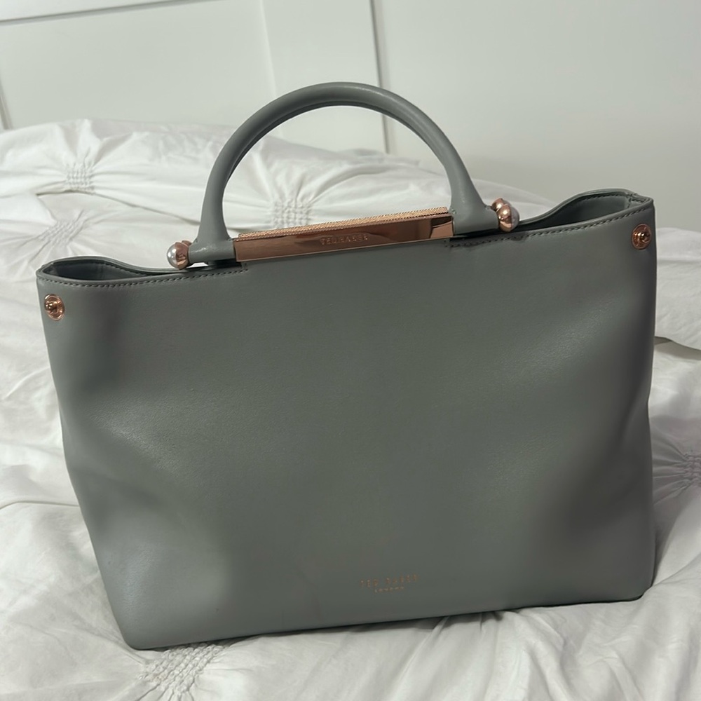 Ted Baker Grey Leather Purse